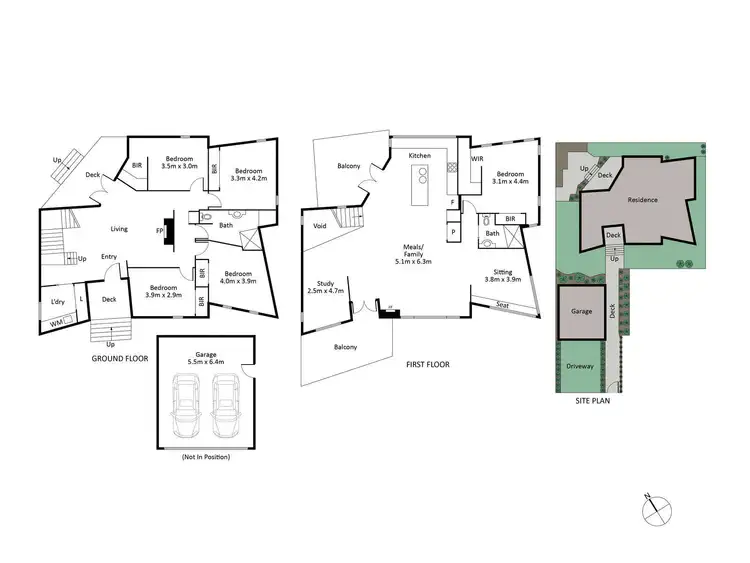 Floorplan of Homely house listing, 2 Lawrence Road, Point Lonsdale VIC 3225