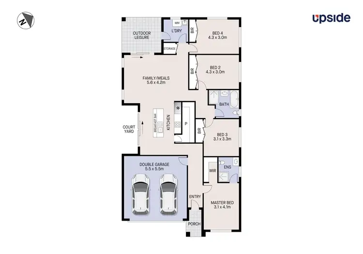 Floorplan of Homely house listing, 16 Waterlily Street, Denham Court NSW 2565