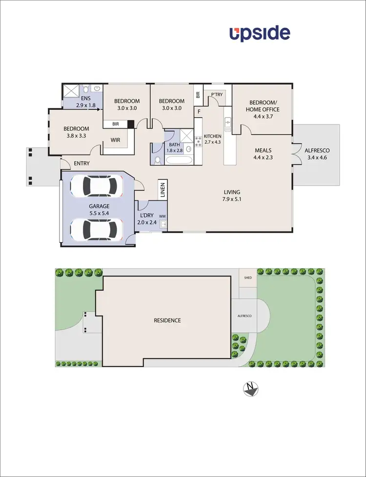 Floorplan of Homely house listing, 5 Sunnybrook Way, Lyndhurst VIC 3975