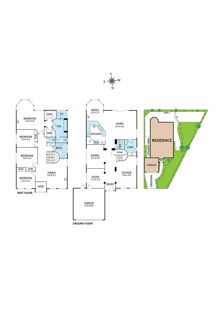 Floorplan of Homely house listing, 6 Riccana Court, Mill Park VIC 3082