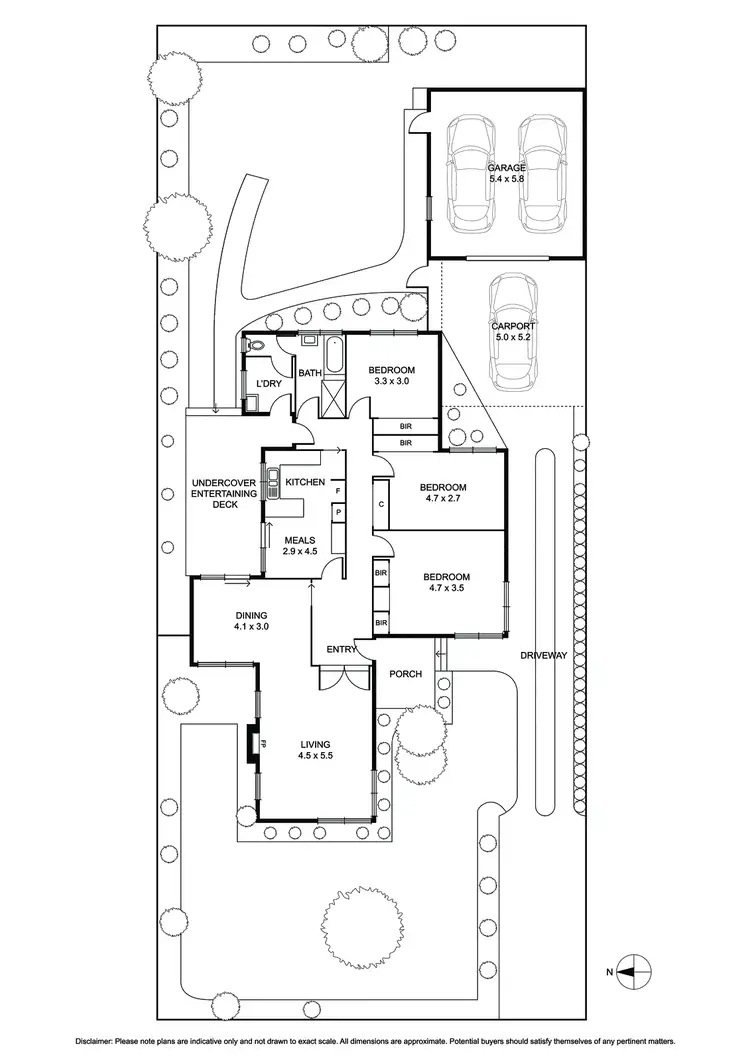 Floorplan of Homely house listing, 188 Jasper Road, Bentleigh VIC 3204