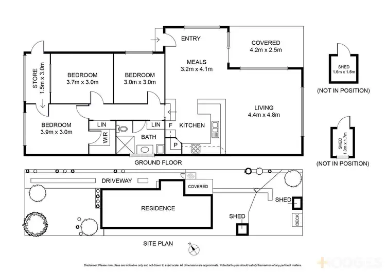 Floorplan of Homely house listing, 12 Felix Crescent, Torquay VIC 3228