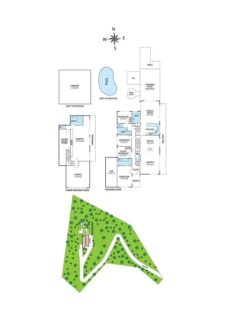 Floorplan of Homely house listing, 23A Kangaroo Ground Warrandyte Road, North Warrandyte VIC 3113