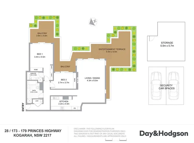 Floorplan of Homely apartment listing, 28/173-179 Princes Highway, Kogarah NSW 2217