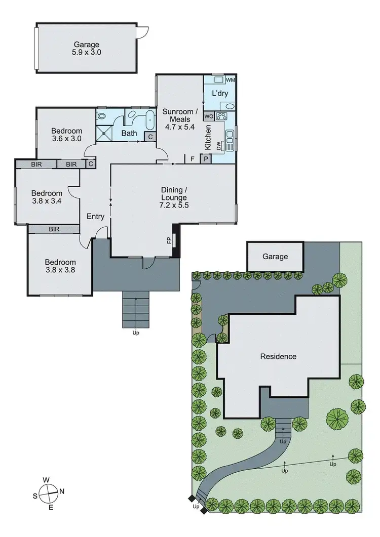 Floorplan of Homely house listing, 17 Fairway Avenue, Mount Waverley VIC 3149