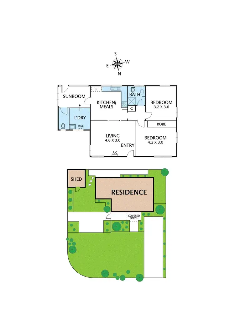 Floorplan of Homely house listing, 17 Carbeena Parade, Heidelberg West VIC 3081