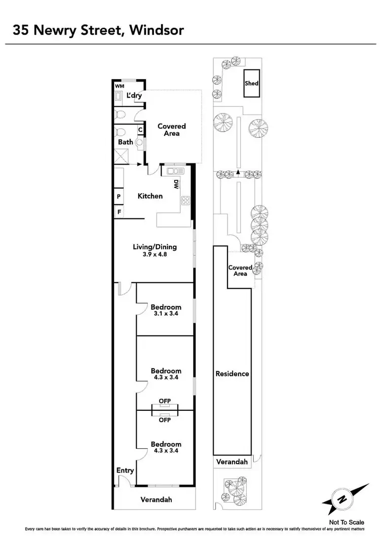 Floorplan of Homely house listing, 35 Newry Street, Windsor VIC 3181