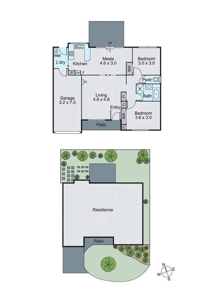 Floorplan of Homely unit listing, 6/12 Surrey Road, Mount Waverley VIC 3149