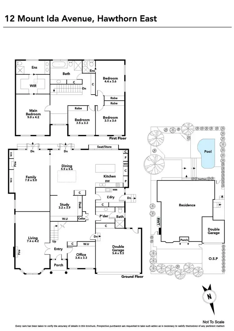 Floorplan of Homely house listing, 12 Mt Ida Avenue, Hawthorn East VIC 3123