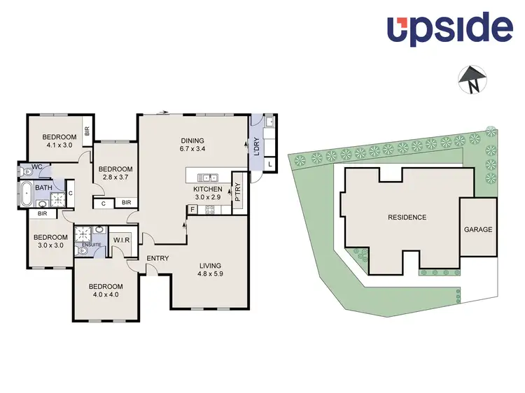Floorplan of Homely house listing, 13 Stonehaven Circuit, Queanbeyan East NSW 2620