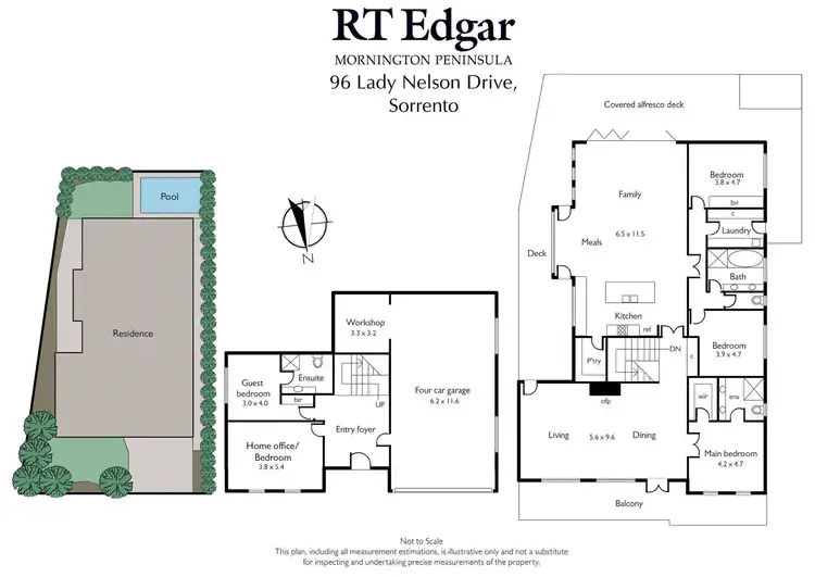 Floorplan of Homely house listing, 96 Lady Nelson Drive, Sorrento VIC 3943