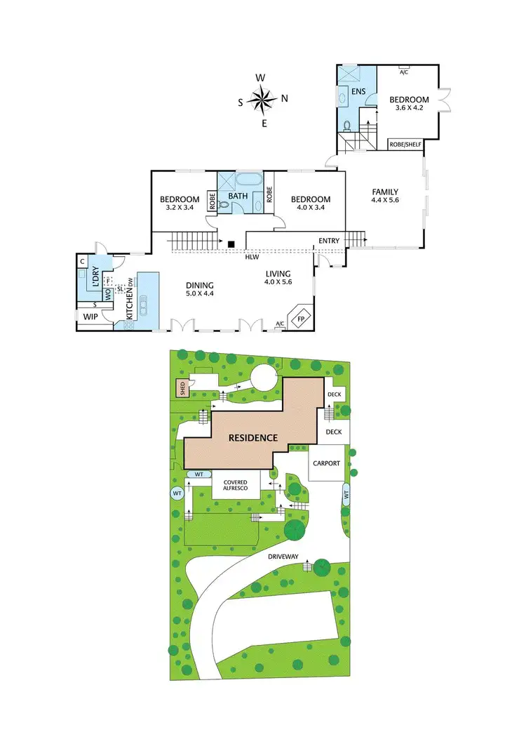 Floorplan of Homely house listing, 42 Melbourne Hill Road, Warrandyte VIC 3113