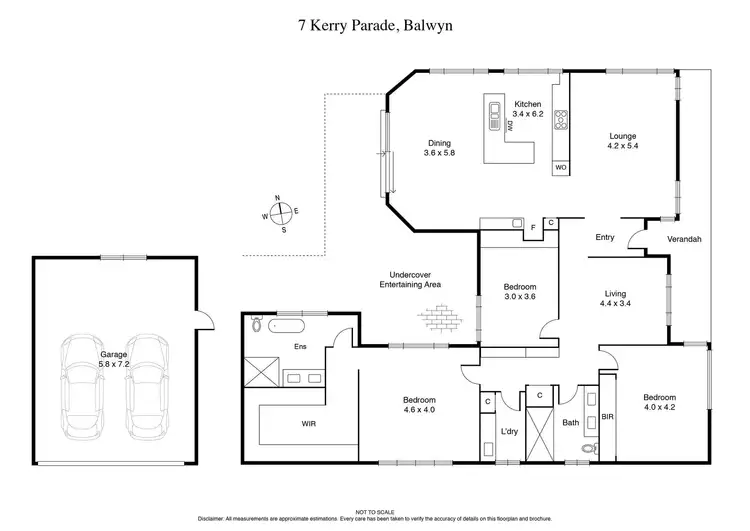 Floorplan of Homely house listing, 7 Kerry Parade, Balwyn VIC 3103