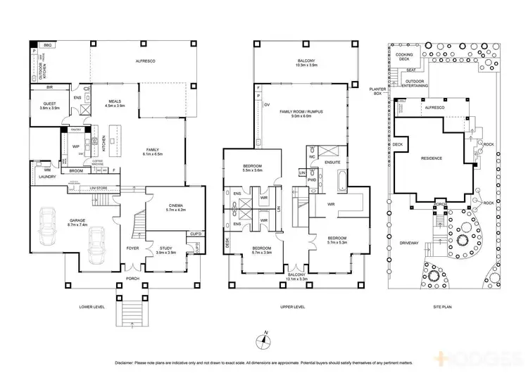 Floorplan of Homely house listing, 6 Dryden Way, Highton VIC 3216