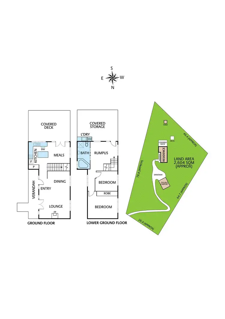 Floorplan of Homely house listing, 22 Valias Street, North Warrandyte VIC 3113