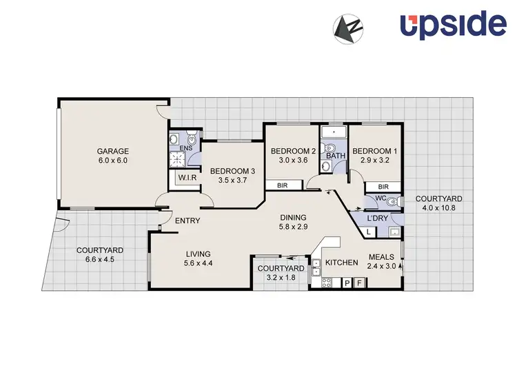 Floorplan of Homely unit listing, 6/31 Dora Street, Jerrabomberra NSW 2619