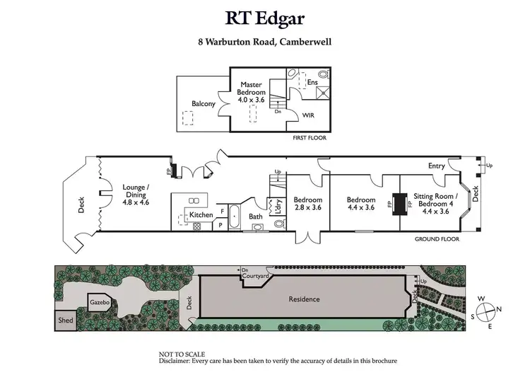 Floorplan of Homely house listing, 8 Warburton Road, Camberwell VIC 3124