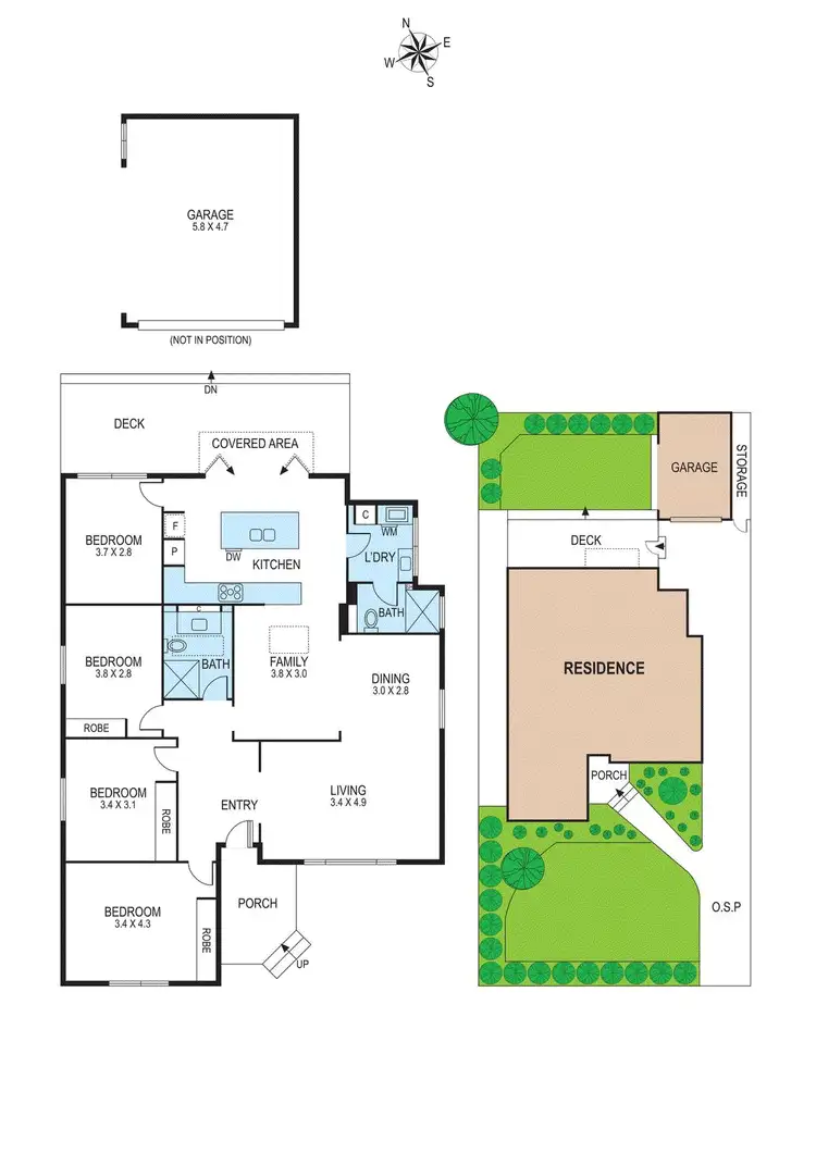 Floorplan of Homely house listing, 5 Stewart Road, Oakleigh East VIC 3166