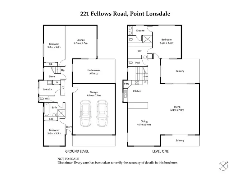 Floorplan of Homely house listing, 221 Fellows Road, Point Lonsdale VIC 3225