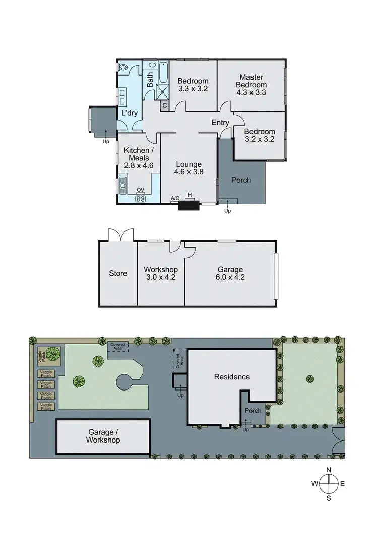 Floorplan of Homely house listing, 3 Brentwood Close, Clayton South VIC 3169