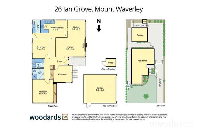 Floorplan of Homely house listing, 26 Ian Grove, Mount Waverley VIC 3149
