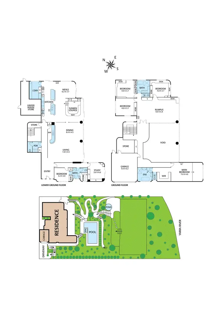 Floorplan of Homely house listing, 1C Waterdale Road, Ivanhoe VIC 3079