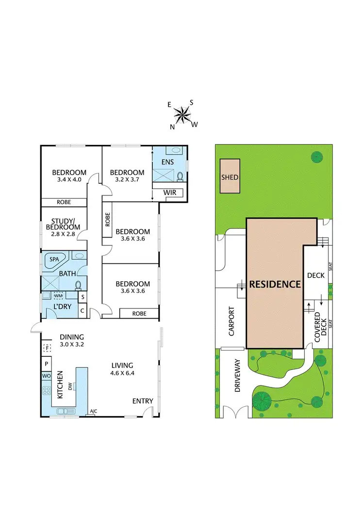 Floorplan of Homely house listing, 57 Orana Drive, Watsonia VIC 3087
