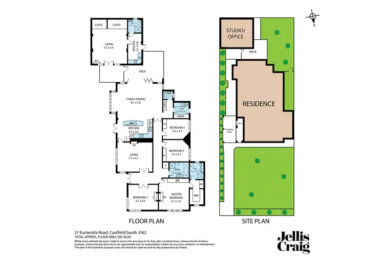 Floorplan of Homely house listing, 21 Eumeralla Road, Caulfield South VIC 3162