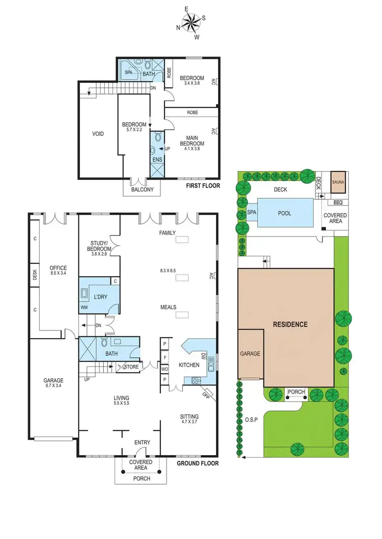 Floorplan of Homely house listing, 6 Thomas Street, Brighton East VIC 3187