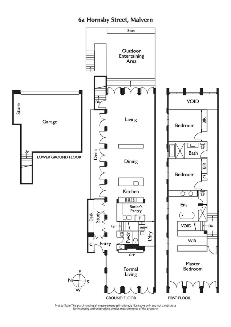 Floorplan of Homely house listing, Hornsby Residence/6A Hornsby Street, Malvern VIC 3144