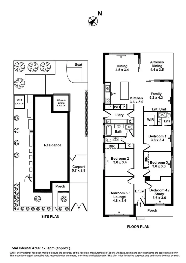 Floorplan of Homely house listing, 10 Kerr Street, Kingsville VIC 3012