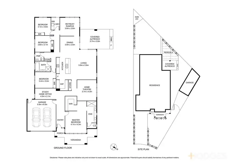 Floorplan of Homely house listing, 33 Brolga Way, Lara VIC 3212