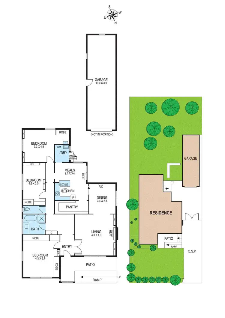 Floorplan of Homely house listing, 4 Moray Street, Bentleigh East VIC 3165