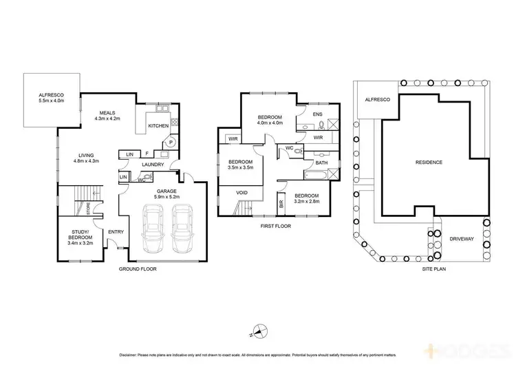 Floorplan of Homely house listing, 26 Seawind Place, Ocean Grove VIC 3226
