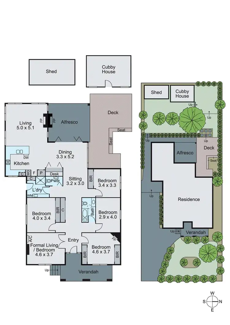 Floorplan of Homely house listing, 16 Gilmour Street, Burwood VIC 3125