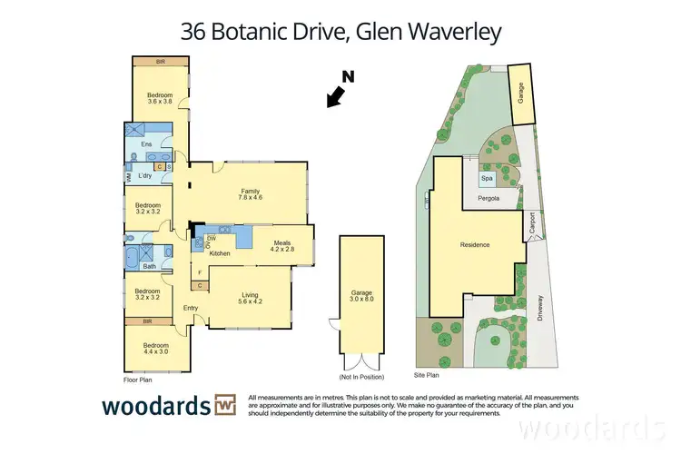 Floorplan of Homely house listing, 36 Botanic Drive, Glen Waverley VIC 3150