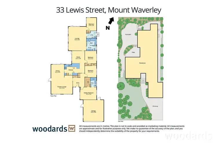 Floorplan of Homely house listing, 33 Lewis Street, Mount Waverley VIC 3149