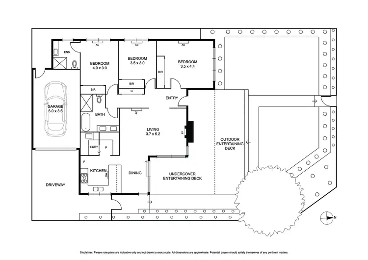 Floorplan of Homely house listing, 40 Bellevue Road, Bentleigh East VIC 3165