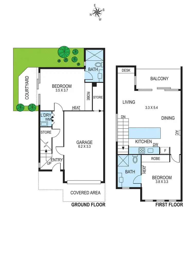 Floorplan of Homely apartment listing, 5/41 Coorigil Road, Carnegie VIC 3163