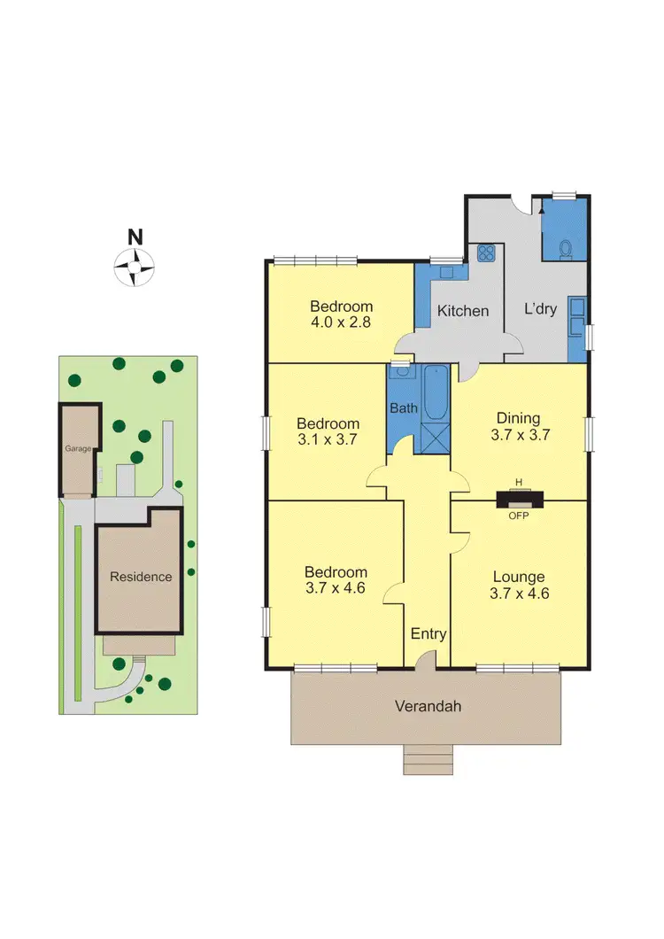 Floorplan of Homely house listing, 47 Kerferd Road, Glen Iris VIC 3146