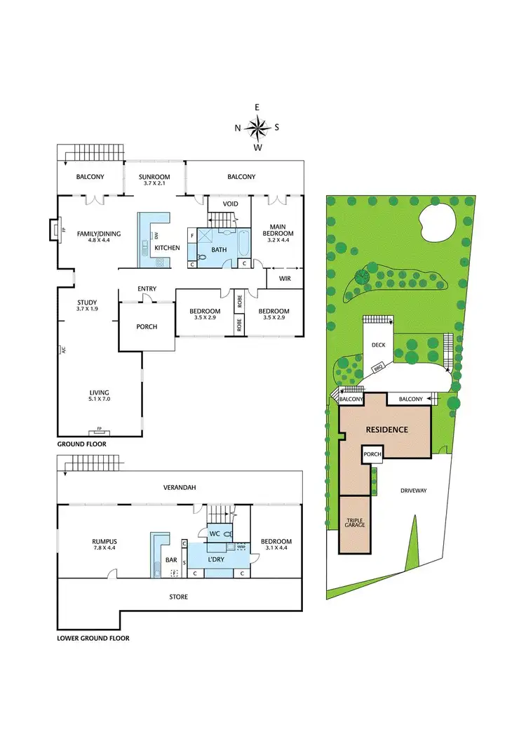 Floorplan of Homely house listing, 30 Valias Street, North Warrandyte VIC 3113