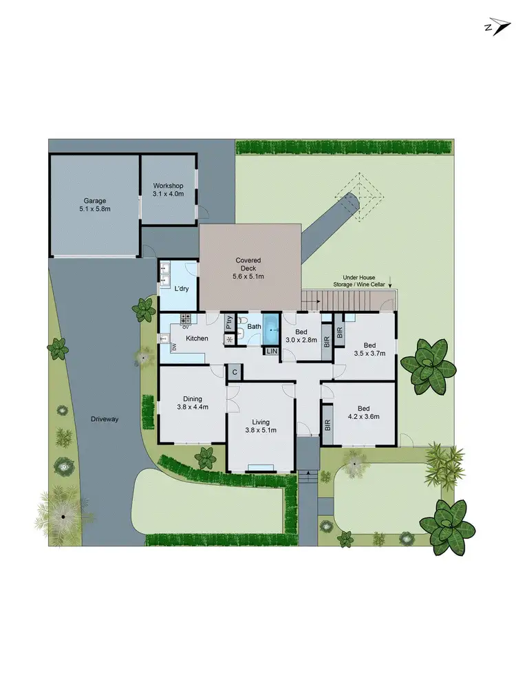 Floorplan of Homely house listing, 97 Atkinson Street, Oakleigh VIC 3166