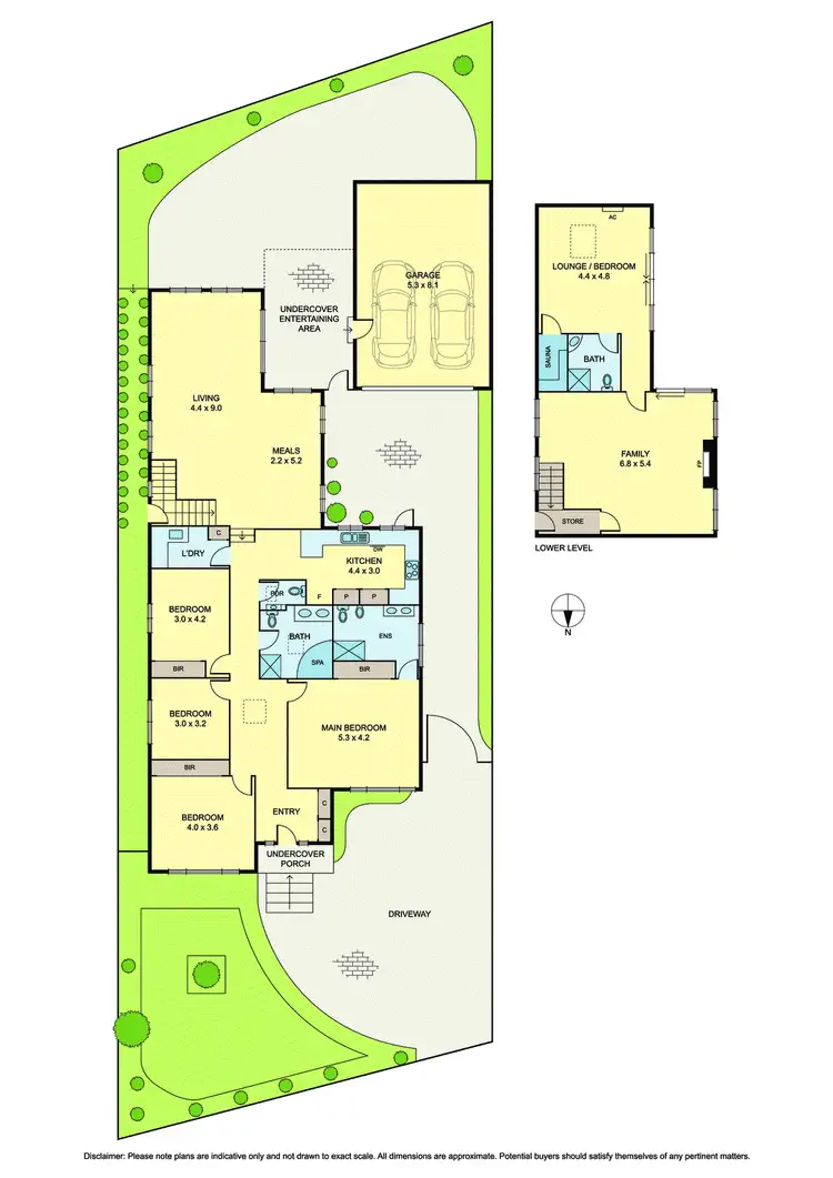 Floorplan of Homely house listing, 5 Blythe Street, Murrumbeena VIC 3163