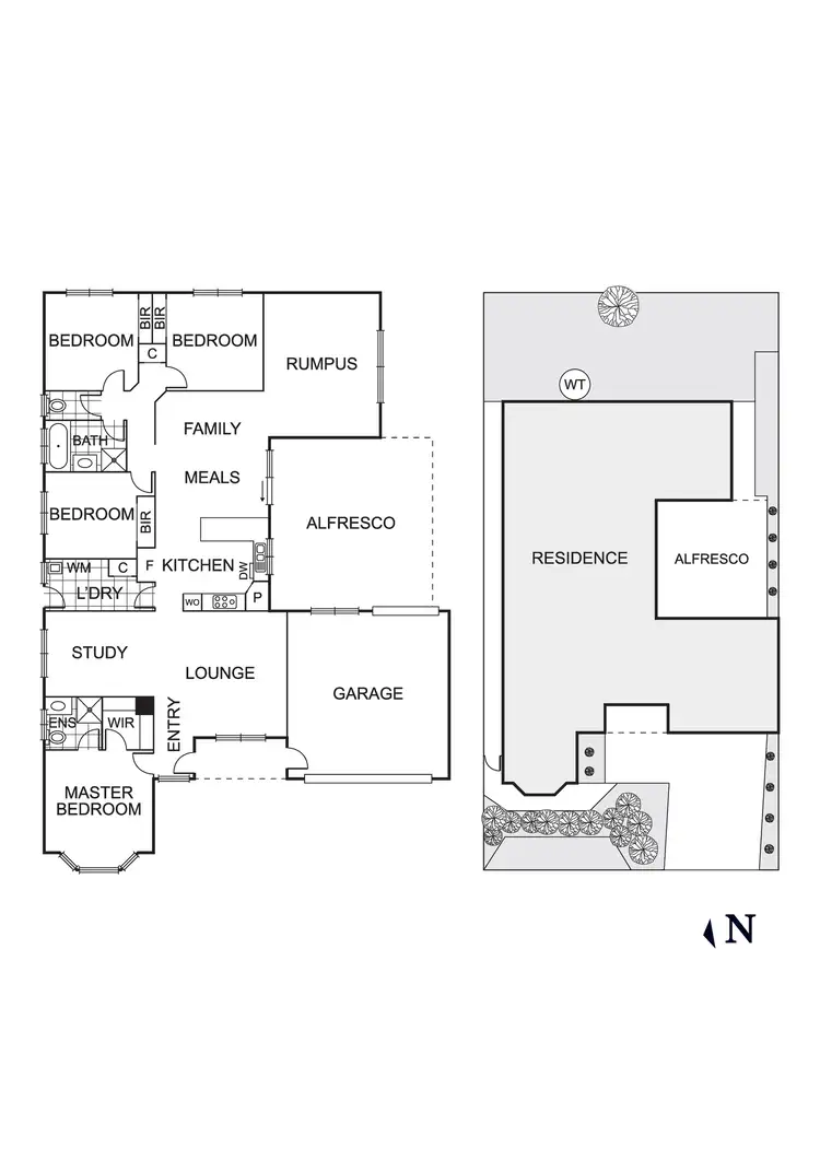 Floorplan of Homely house listing, 30 Breakwater  Drive, Doreen VIC 3754