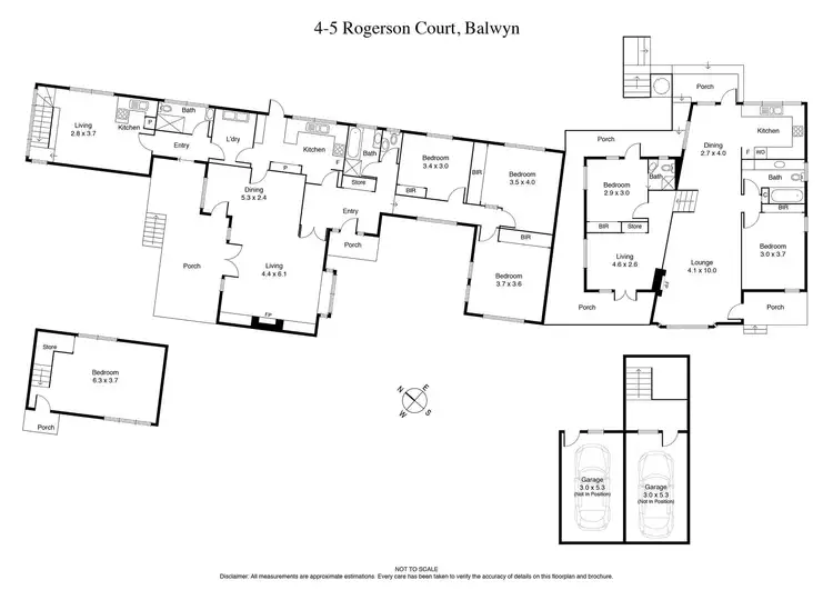 Floorplan of Homely house listing, 4-5 Rogerson Court, Balwyn VIC 3103