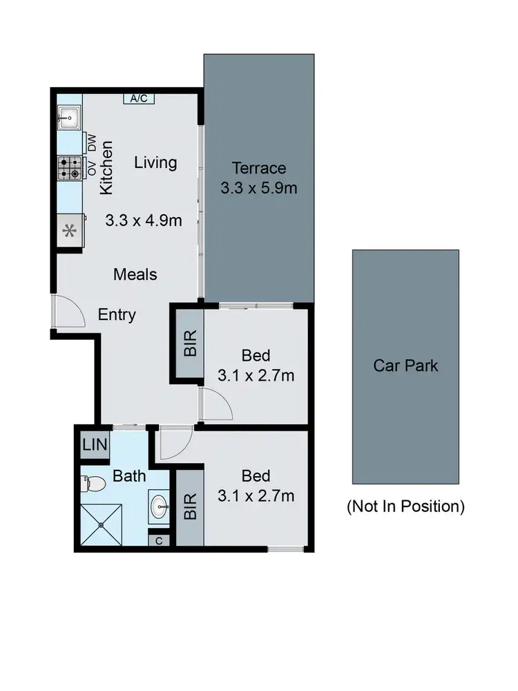 Floorplan of Homely apartment listing, G07/40 Mavho Street, Bentleigh VIC 3204