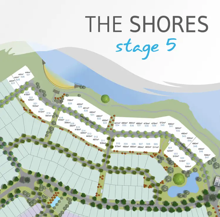 Floorplan of Homely land listing, 517/33 Lakeside Drive, Nagambie VIC 3608