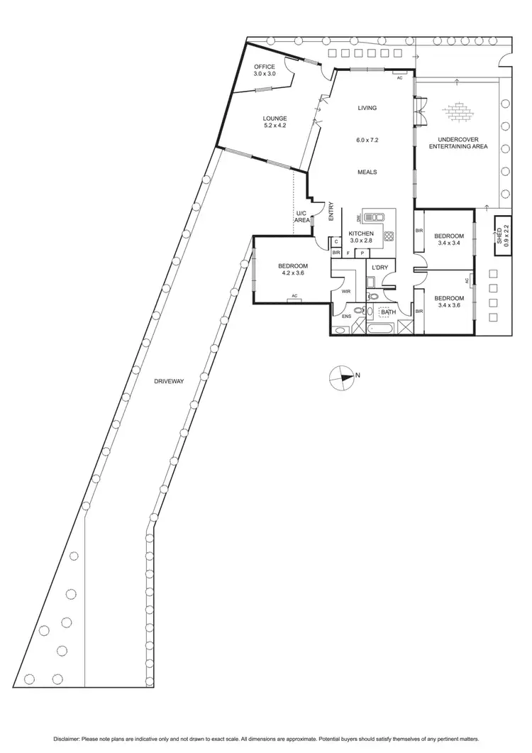 Floorplan of Homely unit listing, 2/3 Brady Road, Bentleigh East VIC 3165