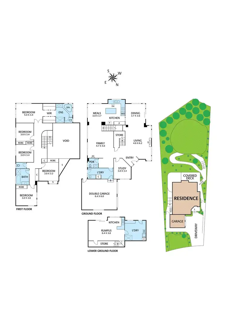 Floorplan of Homely house listing, 17 Echidna Road, Eltham VIC 3095