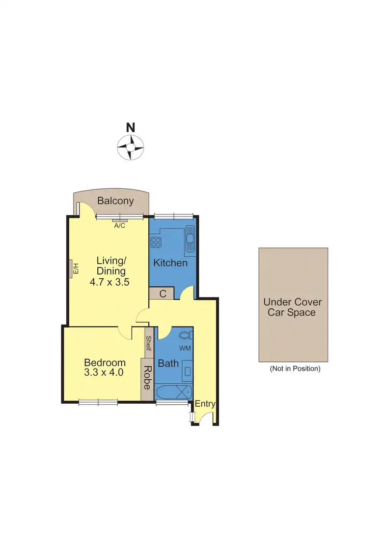 Floorplan of Homely apartment listing, 13/28 Burwood Road, Hawthorn VIC 3122
